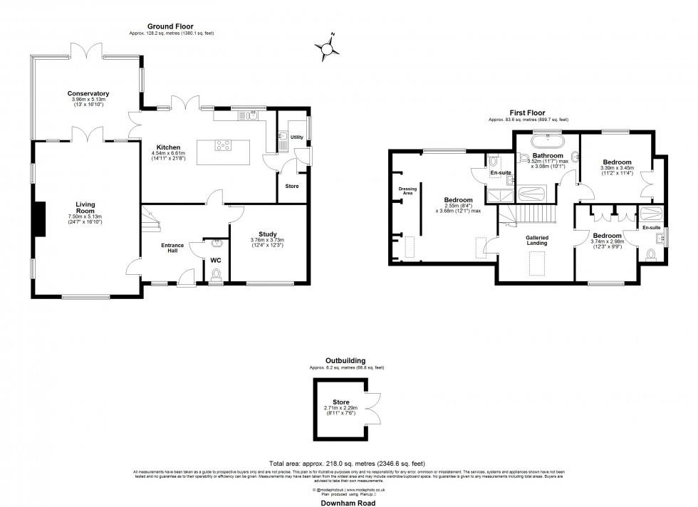 Floorplan for Downham Road, Downham, Billericay